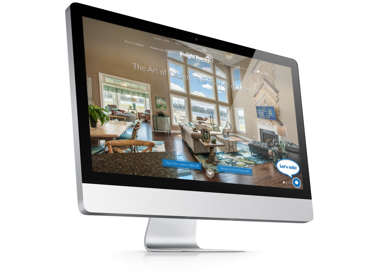 Insight Homes Website Design
