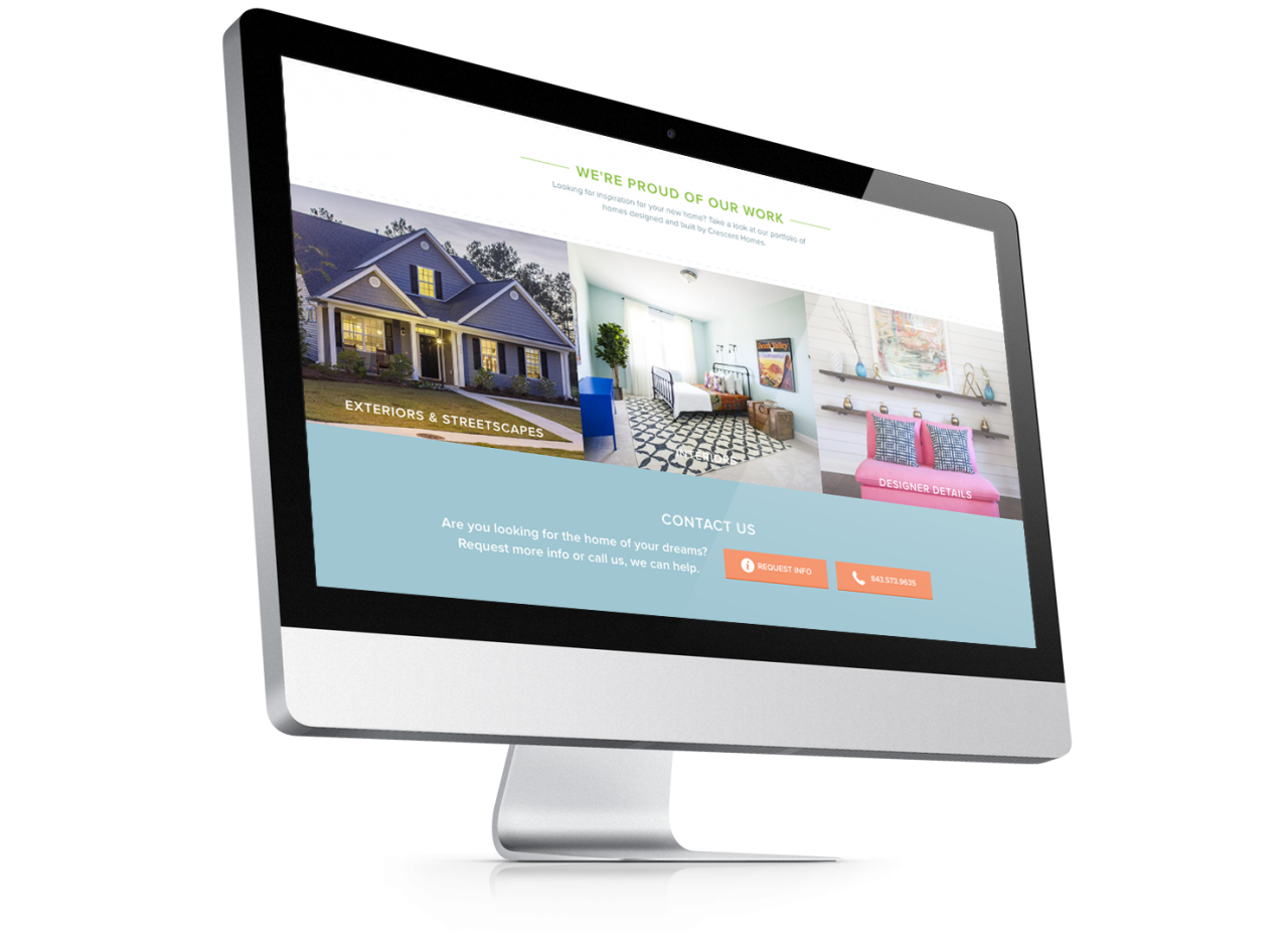 Crescent Homes Website Design